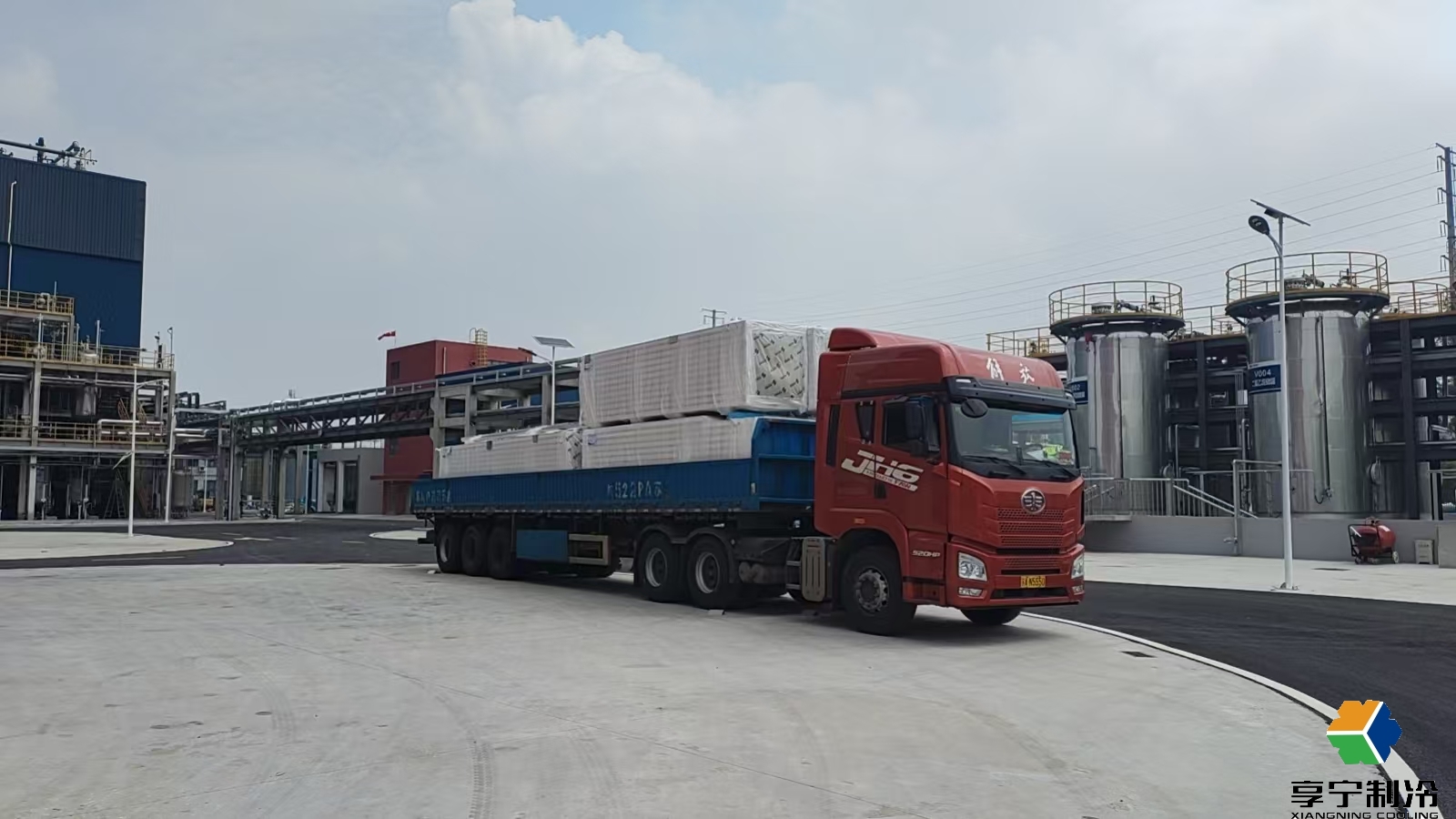 江蘇華盛鋰電材料倉(cāng)儲(chǔ)冷庫(kù)